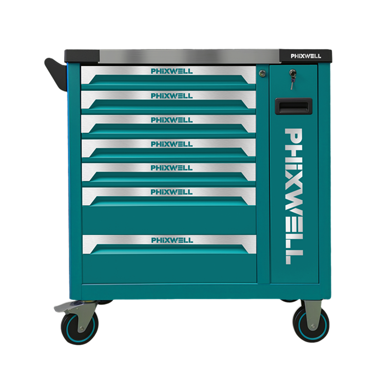 719509 PHIXWELL Gereedschapskast met 7 laden en gereedschapsset van 309 stuks