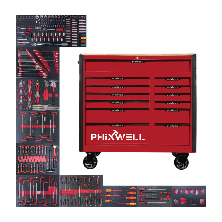 719518 PHIXWELL Grote gereedschapskast met 13 laden