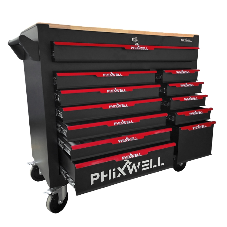 719515 PHIXWELL Gereedschapskast met 12 laden