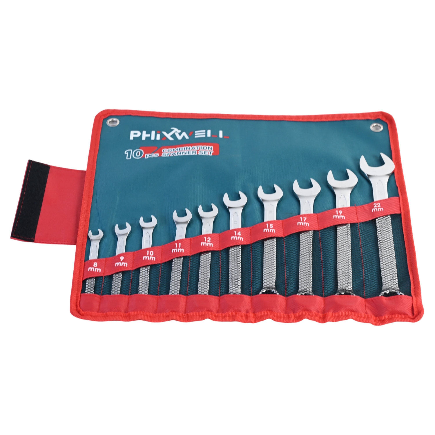 717532 PHIXWELL 10-delige ringsteeksleutelset