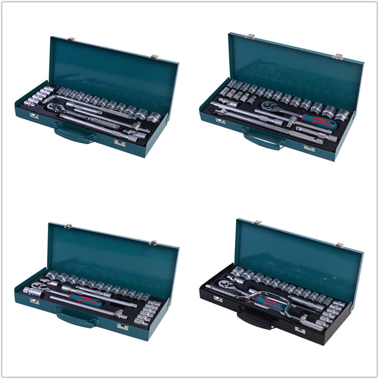 717303 PHIXWELL SET IJZEREN DOOSJES, 24 STUKS